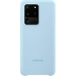 Carcasa pentru SAMSUNG Galaxy S20 Ultra, EF-PG988TLEGEU, silicon, albastru deschis