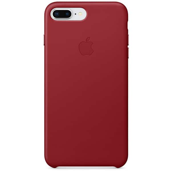 Hearing impaired for me Submerged Carcasa pentru APPLE iPhone 8 Plus/7 Plus, MQHN2ZM/A, piele, Red