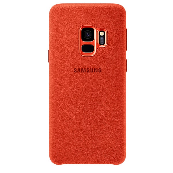 look for rendering George Stevenson Carcasa Alcantara SAMSUNG Galaxy S9, Red