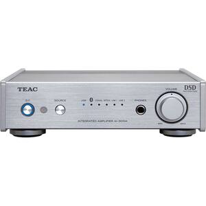 Amplificator stereo TEAC AI-301DA-X-S, 120W, Bluetooth, USB DAC, argintiu
