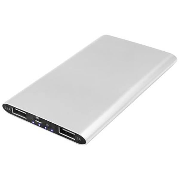 Baterie Externa Myria My9202sv 4000mah 2xusb Silver