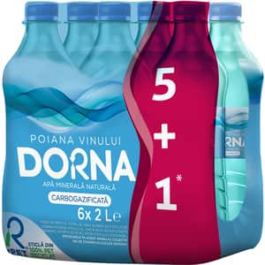 Apa minerala DORNA bax 2L x 6 sticle
