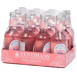 Apa cu vitamine FENTIMANS Rose Lemonade bax 0.275L x 12 sticle