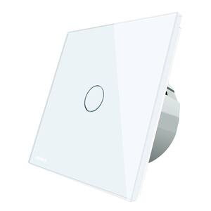 Intrerupator touch simplu temporizator LIVOLO VL-C701T-11, incastrat, 5A, alb