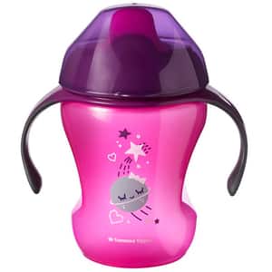 Cana TOMMEE TIPPEE Easy drink TT0076, 6 luni+, 230 ml, roz-mov