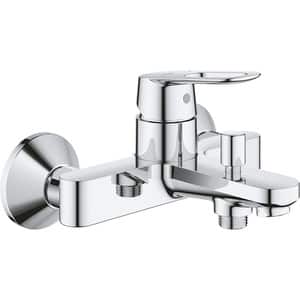 Baterie cada-dus GROHE Bauloop 23603000, alama, argintiu
