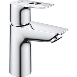 Baterie lavoar GROHE Bauloop 23883001, marimea S, alama, argintiu