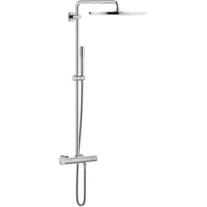 Sistem dus GROHE Rainshower 400 27174001, termostat, 1 functie, argintiu