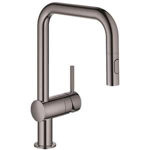 Baterie bucatarie GROHE Minta 32322A02, tip C, metal, antracit