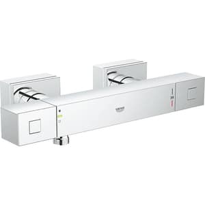 Baterie dus GROHE Grohtherm Cube 34488000, termostat, metal, argintiu
