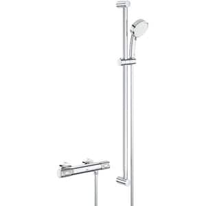 Set baterie dus GROHE Grohtherm 1000 Performance 34784000, termostat, 2 functii, crom