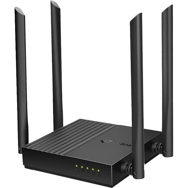 draft Say aside prison Router Wireless GIGABIT TP-LINK Archer C64, Dual-Band 400 + 867 Mbps, negru