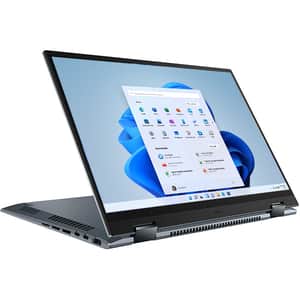 Laptop 2 in 1 ASUS Zenbook 14 Flip OLED UP5401ZA-KN044X, Intel Core i5-12500H pana la 4.5Ghz, 14" 2.8K Touch, 16GB, SSD 512GB, Intel Iris Xe, Windows 11 Pro, gri