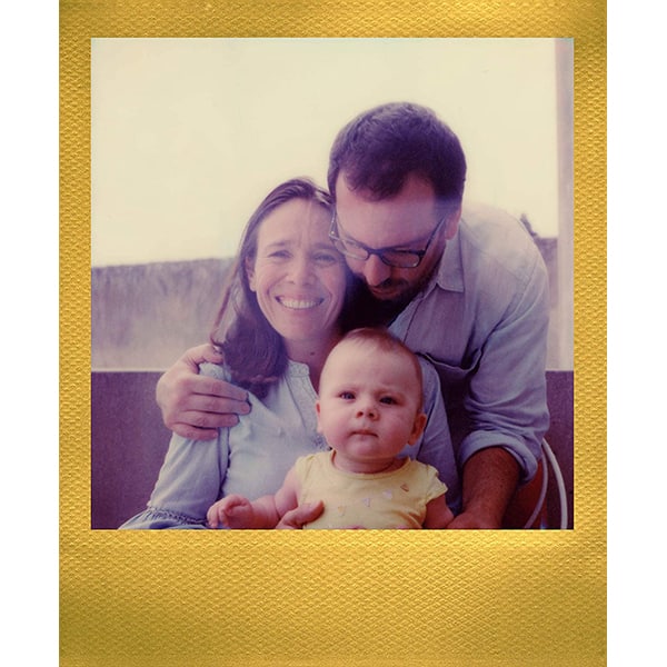 Film original color Polaroid pentru Polaroid i-Type, Golden Moments, Double pack
