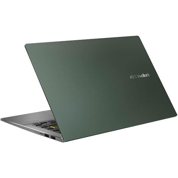 Laptop ASUS VivoBook S14 S435EA-KC085, Intel Core i7-1165G7 pana la 4.7GHz, 14" Full HD, 8GB, SSD 512GB, Intel Iris Xe Graphics, Free Dos, verde inchis 