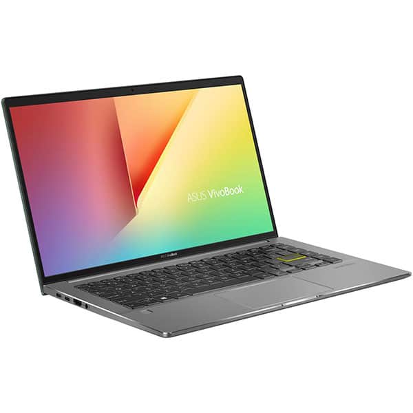 Laptop ASUS VivoBook S14 S435EA-KC049, Intel Core i7-1165G7 pana la 4.7GHz, 14" Full HD, 16GB, SSD 512GB, Intel Iris Xe Graphics, Free Dos, verde inchis 