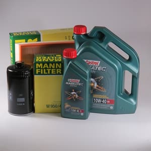 Pachet schimb ulei CASTROL 10W40, Volkswagen Transporter T4, 2.5 TDI, 88-150CP, 1995-2003