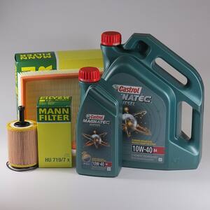 Pachet schimb ulei CASTROL 10W40, Volkswagen Transporter T5, 1.9 TDI, 84-105CP, 2003-2009