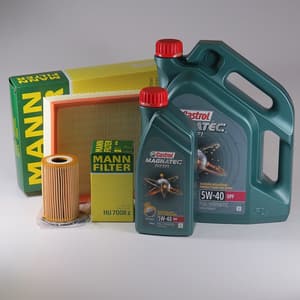 Pachet schimb ulei CASTROL 5W40, Volkswagen Transporter T5, 2.0 TDI, 84-140CP, 2009-prezent