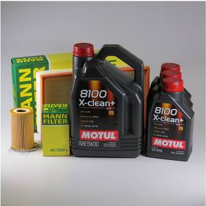 Pachet schimb ulei MOTUL 8100 X-clean+ 5W30, Volkswagen Transporter T6, 2.0 TDI, 84-140CP, 2015-prezent