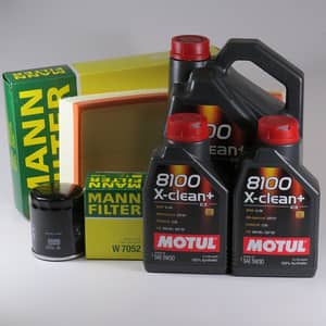 Pachet schimb ulei MOTUL 8100 X-clean+  5W30, Volkswagen Transporter T6, 2.0 TDI, 180CP, 2015-prezent