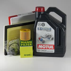 Pachet schimb ulei MOTUL Hybrid 0W20, Toyota Auris 1 Hybrid, 1.8i, 99CP, 2010-2012