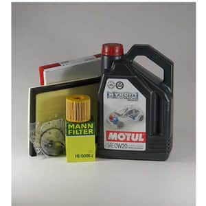 Pachet schimb ulei MOTUL Hybrid  0W20, Toyota Prius 3.4 Hybrid, 1.8i, 99-136CP, 2009-2015