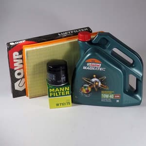 Pachet schimb ulei CASTROL Magnatec 10W40, Opel Astra F 1.4, 82CP, 1991-2001