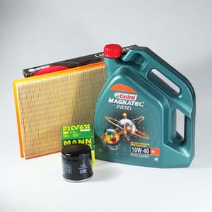 Pachet schimb ulei CASTROL Magnatec Diesel 10W40, Opel Astra F 1.7 D, 57-60CP, 1992-1999