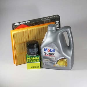 Kit schimb ulei MOBIL Super 3000 5W40, Opel Astra G 1.8 16V, 110-125CP, 1998-2005