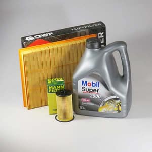 Kit schimb ulei MOBIL Super 2000 10W40, Opel Astra G 1.8 16V, 110CP, 1998-2005