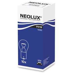 Set 10 becuri Halogen NEOLUX N382, P21W, 21W, 12V