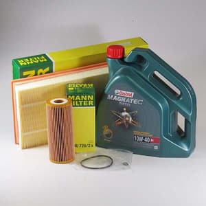 Pachet schimb ulei CASTROL 10W40 BORA AJM 1.9TDI