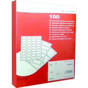 Etichete autoadezive A-SERIES, 105 x 424 mm, 1400 bucati/top