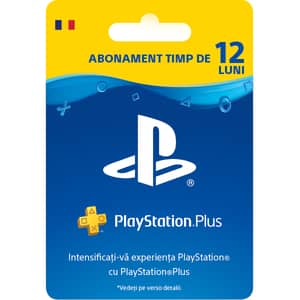 Abonament PS+ (PlayStation Plus) 12 luni (365 zile) RO PS4