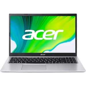 Laptop ACER Aspire 3 A315-35-C08K, Intel Celeron N4500 pana la 2.8GHz, 15.6" HD, 4GB, SSD 256GB, Intel UHD Graphics, Free DOS, argintiu