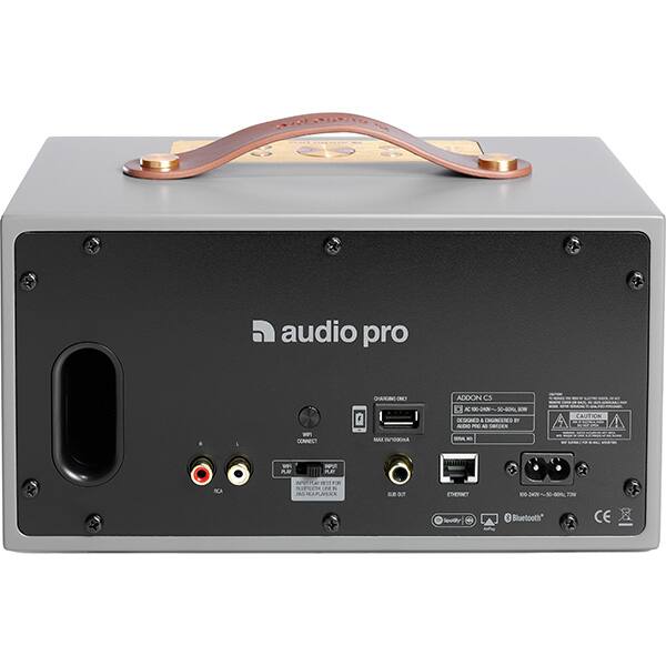 Boxa portabila AUDIO PRO C5, 41W RMS, Bluetooth, gri