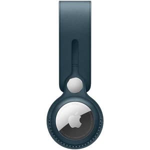 AirTag Leather Loop pentru AirTag APPLE MM043ZM/A, Baltic Blue (Seasonal Summer2021)
