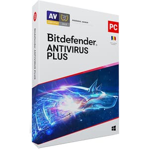 Antivirus BITDEFENDER Antivirus Plus, 1 an, 3 PC, Retail