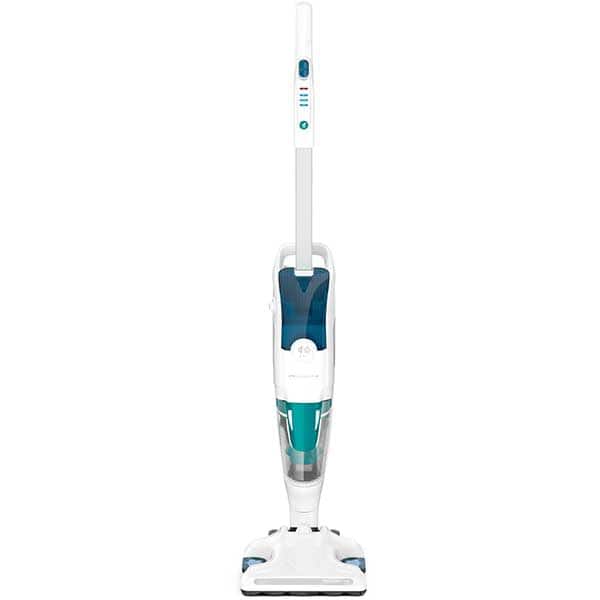 Aspirator vertical cu abur ROWENTA Clean&Steam Revolution RY7777WH, 0.47l, 1500W, alb-albastru