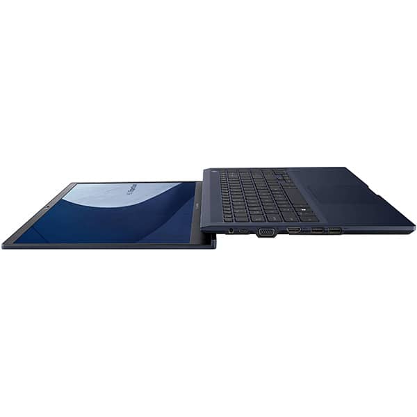 Laptop ASUS ExpertBook B1 B1500, Intel Core i7-1165G7 pana la 4.7GHz, 15.6" Full HD, 16GB, SSD 512GB, Intel Iris Xe, Windows 10 Pro, negru