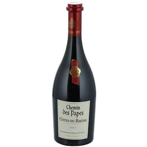 Vin rosu sec Cotes Du Rhone Chemin Des Papes Rouge, 0.75L
