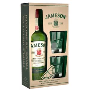Whisky Jameson Irish, 0.7L + 2 pahare