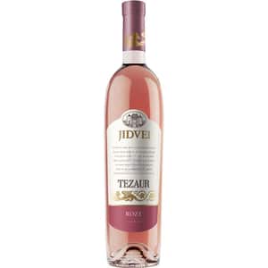 Vin rose sec Jidvei Tezaur Roze 2021, 0.75L, bax 6 sticle