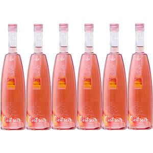 Vin rose sec Crama Hermeziu C'est Soir Busuioaca de Bohotin 2019, 0.75L, 6 sticle