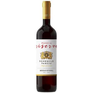 Vin alb dulce Domeniile Panciu Riserva Muscat Ottonel, 0.75L