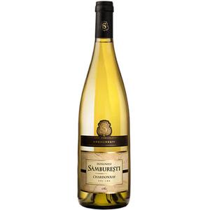 Vin alb sec Domeniile Samburesti Chardonnay 2021, 0.75L, bax 6 sticle