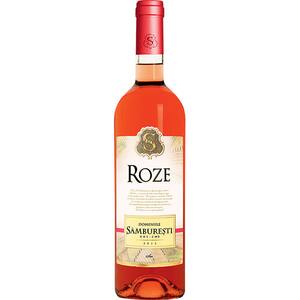 Vin rose sec Domeniile Samburesti Roze 2021, 0.75L, bax 6 sticle