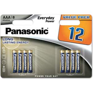 Baterii PANASONIC Everyday Power LR03/AAA, 12 bucati