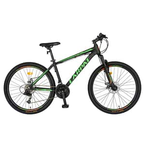 Bicicleta MTB CARPAT C2699A, 26", aluminiu, negru-verde